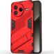 Захисний чохол Deexe Bibercas для Xiaomi Poco F7 Pro - Red (378640R). Фото 2 з 8