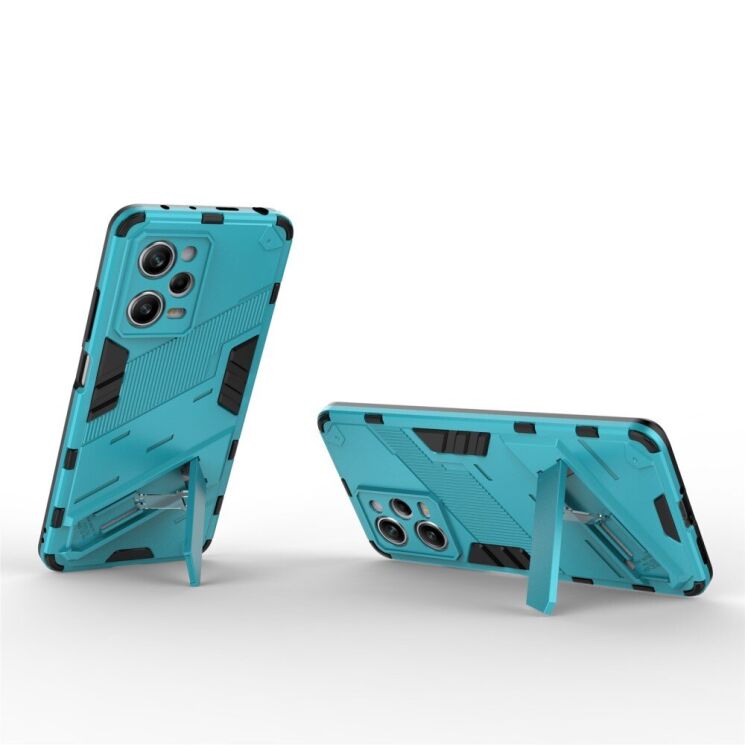 Захисний чохол Deexe Bibercas для Xiaomi Redmi Note 12 Pro 5G - Baby Blue: фото 3 з 8