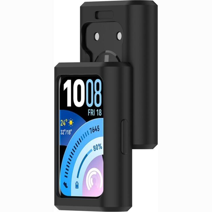 Защитный чехол Deexe Color Frame для Huawei Band 11 Pro - Black: фото 6 из 8