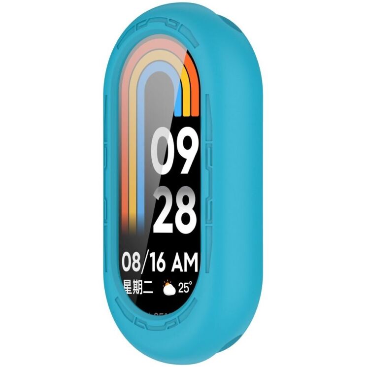 Защитный чехол Deexe Color Frame для Xiaomi Mi Smart Band 9 - Sky Blue: фото 6 из 8