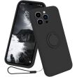Защитный чехол Deexe Color Shell для Apple iPhone 15 Pro Max - Black (329270B)