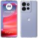Защитный чехол Deexe Crystal Hybrid для Motorola Moto G75 - Transparent (367837T). Фото 2 из 7