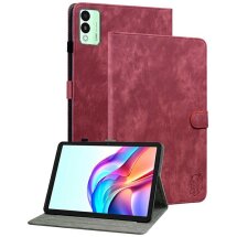 Защитный чехол Deexe Cute Tiger для TECNO Megapad 11 - Red: фото 1 из 7