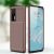 Защитный чехол Deexe Fusion для Huawei P40 - Brown: фото 1 из 8