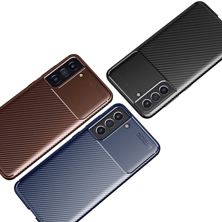 Захисний чохол Deexe Fusion для Samsung Galaxy S21 FE (G990) - Black: фото 6 з 9