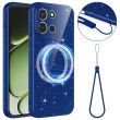 Защитный чехол Deexe Glitter Case with MagSafe для OnePlus Nord 6 - Blue (411918L)