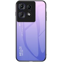 Защитный чехол Deexe Gradient Color для Motorola Edge 50 Pro - Pink / Purple: фото 1 из 12