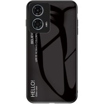 Защитный чехол Deexe Gradient Color для Motorola Moto G24 Power - Black: фото 1 из 7