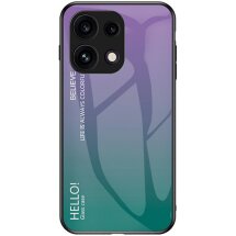 Защитный чехол Deexe Gradient Color для OPPO Reno 16 F - Purple: фото 1 из 7