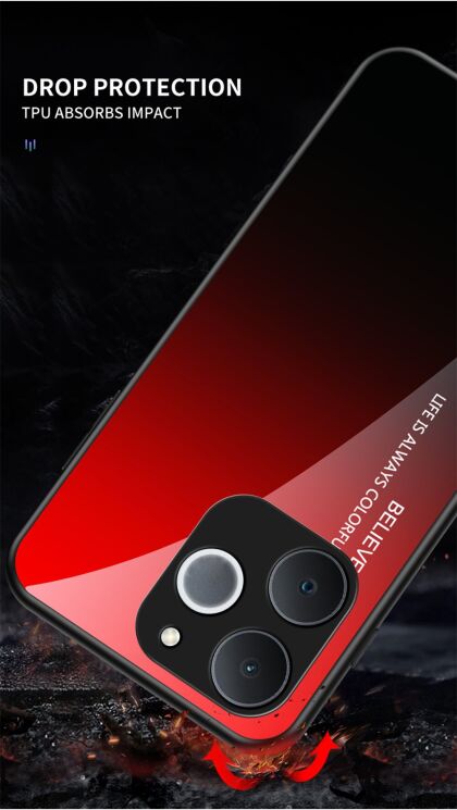 Захисний чохол Deexe Gradient Color для Realme Note 70 - Pink / Blue (389709PL) Захисний чохол Deexe Gradient Color для Realme Note 70 - Pink / Blue: фото 8 з 9