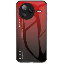 Защитный чехол Deexe Gradient Color для Xiaomi Poco F7 Ultra - Red / Black: фото 1 из 8
