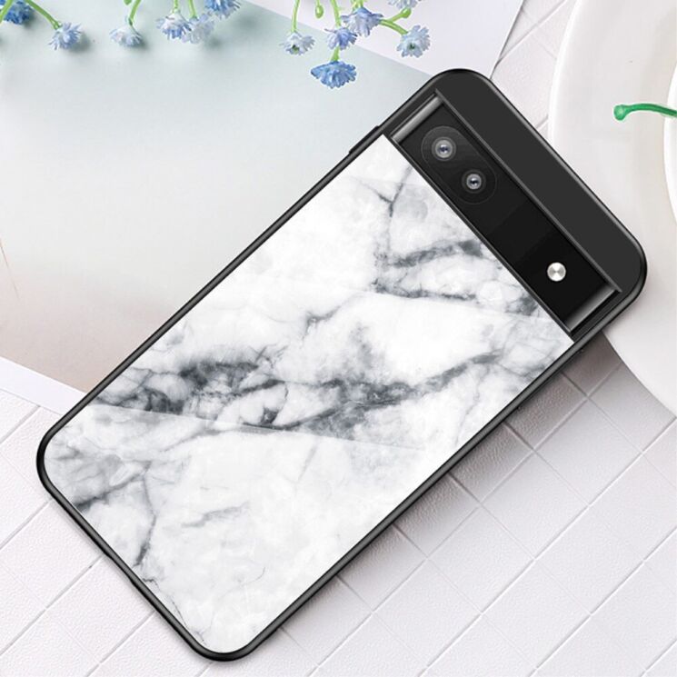 Защитный чехол Deexe Gradient Pattern для Google Pixel 6a - White: фото 2 из 6