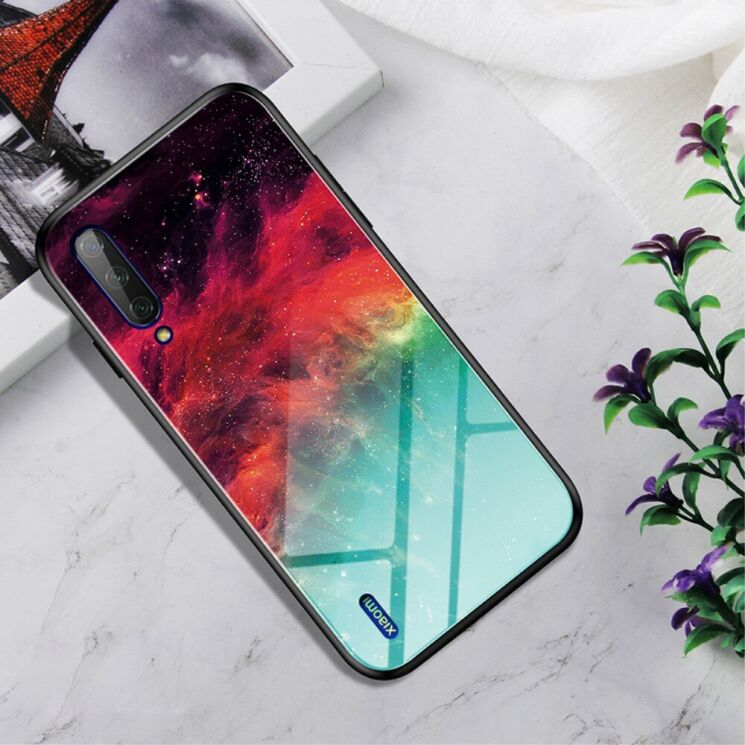 Чехол с рисунком Deexe Gradient Pattern для Xiaomi Mi CC9e / Mi A3 - Colorful Star Clouds: фото 1 из 5