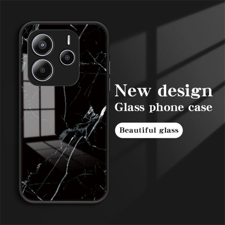 Захисний чохол Deexe Gradient Pattern для Xiaomi Redmi Note 14 5G - Red: фото 3 з 8