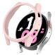 Защитный чехол Deexe Hard Frame для Samsung Galaxy Watch 4 / 5 (44mm) - Pink (284529P). Фото 1 из 7
