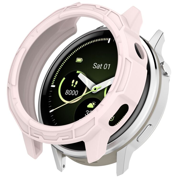Захисний чохол Deexe Hollow Frame для Garmin Venu 4 (45mm) - Light Pink (362302LP) Захисний чохол Deexe Hollow Frame для Garmin Venu 4 (45mm) - Light Pink: фото 1 з 7