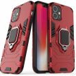 Захисний чохол Deexe Hybrid Case для Apple iPhone 12 Pro / iPhone 12 Max - Red (253507R)