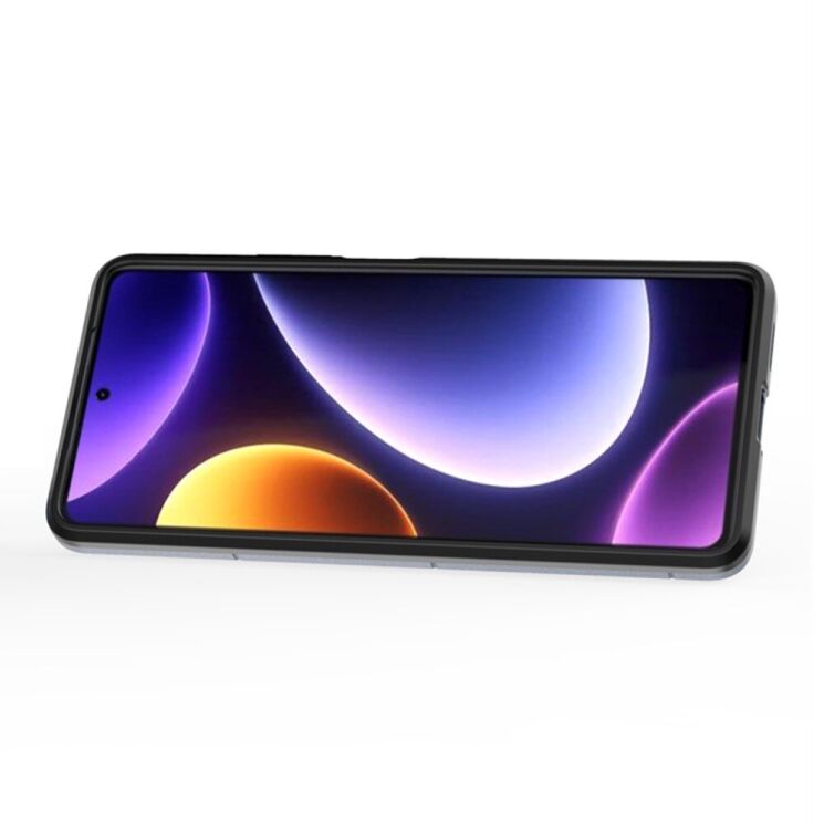 Защитный чехол Deexe Hybrid Case для Xiaomi Poco F5 / Redmi Note 12 Turbo - Blue: фото 3 из 7