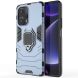 Защитный чехол Deexe Hybrid Case для Xiaomi Poco F5 / Redmi Note 12 Turbo - Blue (327311L). Фото 2 из 7