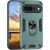 Защитный чехол Deexe Hybrid Shell для Google Pixel 11 Pro XL - Green: фото 1 из 7