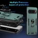Захисний чохол Deexe Hybrid Shell для Google Pixel 9 Pro XL - Blue (359895L). Фото 7 з 7