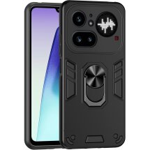 Защитный чехол Deexe Hybrid Shell для Nothing Phone (4a) Pro - Black: фото 1 из 7