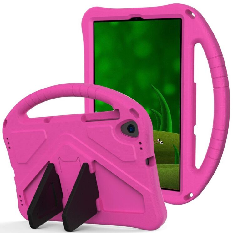Защитный чехол Deexe KickStand Cover для Lenovo Tab M10 Plus 1/2 Gen (TB-X606) - Rose: фото 2 из 8