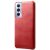 Захисний чохол Deexe Leather Back Cover для Realme C65 - Red: фото 1 з 4