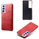 Защитный чехол Deexe Leather Back Cover для Realme C65 - Red (353937R). Фото 4 из 4
