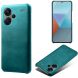 Защитный чехол Deexe Leather Back Cover для Xiaomi Redmi Note 13 Pro+ - Green (340565G). Фото 1 из 4