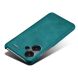 Защитный чехол Deexe Leather Back Cover для Xiaomi Redmi Note 13 Pro+ - Green (340565G). Фото 4 из 4