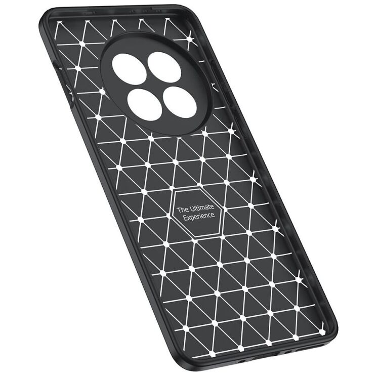 Защитный чехол Deexe Leather Cover для OnePlus 13 - Black: фото 3 из 7