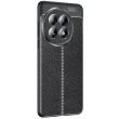 Защитный чехол Deexe Leather Cover для OnePlus 13 - Black (373015B)