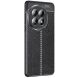 Защитный чехол Deexe Leather Cover для OnePlus 13 - Black (373015B). Фото 1 из 7