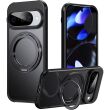 Защитный чехол Deexe Mag Stand для Google Pixel 11 / 11 Pro - Black (425019B)