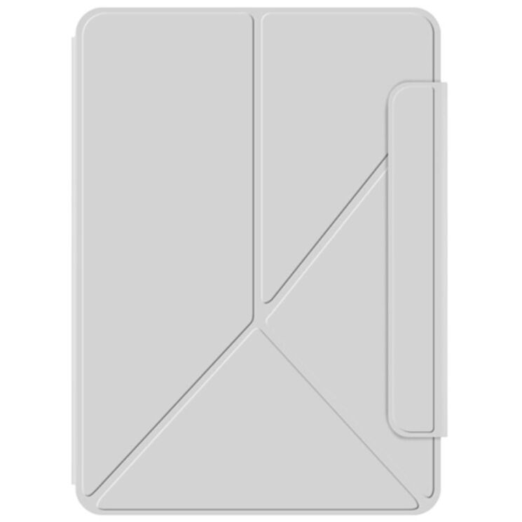 Захисний чохол Deexe Magnetic Case для Apple iPad Air 11 M3/M2 (2025/2024) / Air 4 / 5 10.9 (2020/2022) / Pro 11 (2020/2021/2022) - Grey: фото 6 з 7