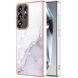 Защитный чехол Deexe Marble Style для Samsung Galaxy S25 Ultra (S938) - White (374567W). Фото 1 из 6