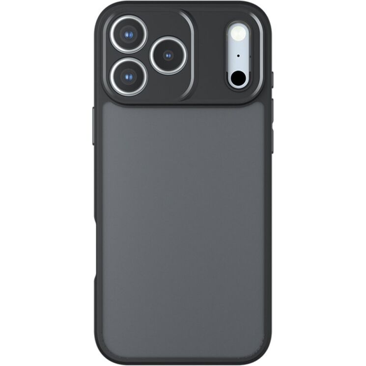 Захисний чохол Deexe Matte Skin для iPhone 18 Pro Max - Transparent / Black (423817H) Захисний чохол Deexe Matte Skin для iPhone 18 Pro Max - Transparent / Black: фото 2 з 11