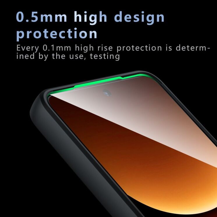 Защитный чехол Deexe Matte Skin для Realme GT 7 Pro - Black: фото 9 из 13