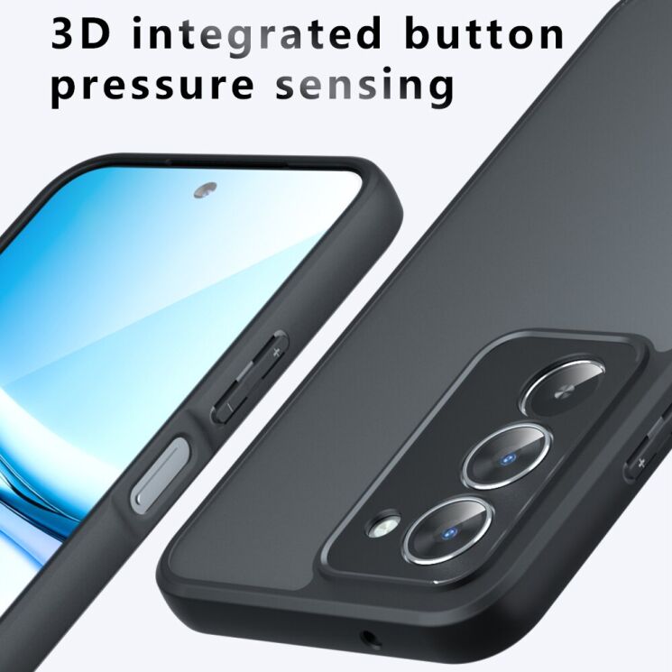 Защитный чехол Deexe Matte Skin для Xiaomi Redmi 15 - Black (390913B) Защитный чехол Deexe Matte Skin для Xiaomi Redmi 15 - Black: фото 14 из 14