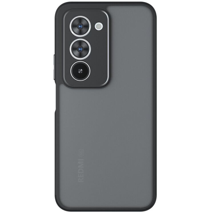 Защитный чехол Deexe Matte Skin для Xiaomi Redmi 15 - Black (390913B) Защитный чехол Deexe Matte Skin для Xiaomi Redmi 15 - Black: фото 2 из 14