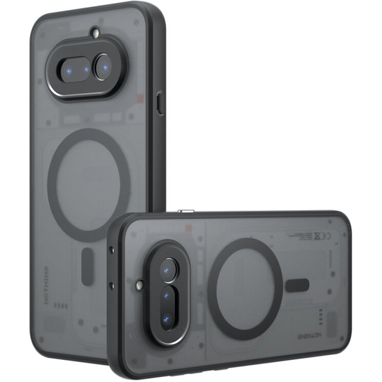 Захисний чохол Deexe Matte Skin with MagSafe для Nothing Phone (4a) - Black (411307B) Захисний чохол Deexe Matte Skin with MagSafe для Nothing Phone (4a) - Black: фото 1 з 10