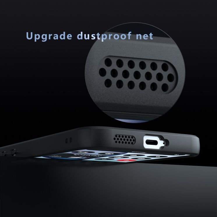 Захисний чохол Deexe Matte Skin with MagSafe для Nothing Phone (4a) - Black (411307B) Захисний чохол Deexe Matte Skin with MagSafe для Nothing Phone (4a) - Black: фото 5 з 10