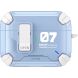 Захисний чохол Deexe Number Protect для AirPods 5 / 4 - Baby Blue (364460TT). Фото 1 з 9