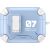 Захисний чохол Deexe Number Protect для AirPods 5 / 4 - Baby Blue: фото 1 з 9