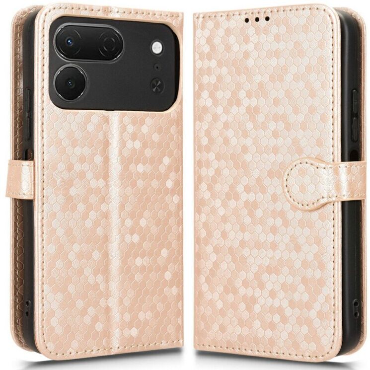 Защитный чехол Deexe Pegasus Cover для TECNO Spark 50 Pro - Rose Gold: фото 1 из 6