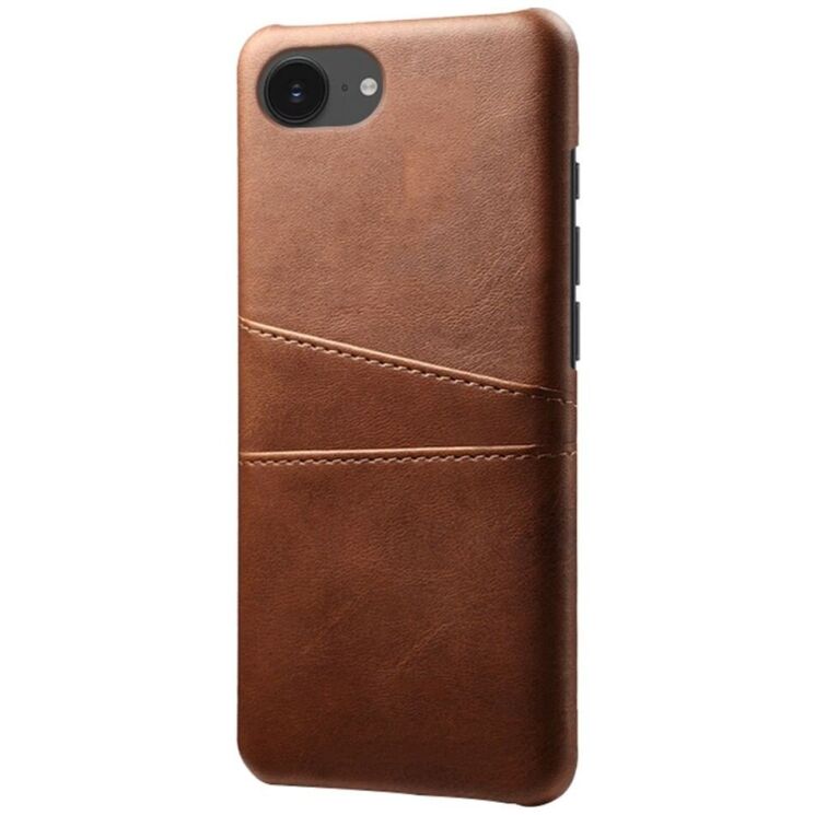 Защитный чехол Deexe Pocket Case для Apple iPhone 16e - Brown: фото 2 из 5