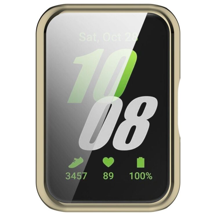 Защитный чехол Deexe Protective Frame для Samsung Galaxy Fit 3 - Light Gold: фото 6 из 8