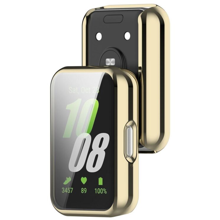 Защитный чехол Deexe Protective Frame для Samsung Galaxy Fit 3 - Light Gold: фото 7 из 8
