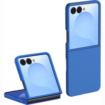 Защитный чехол Deexe Satin Case для Samsung Galaxy Flip 8 - Dark Blue: фото 1 из 8